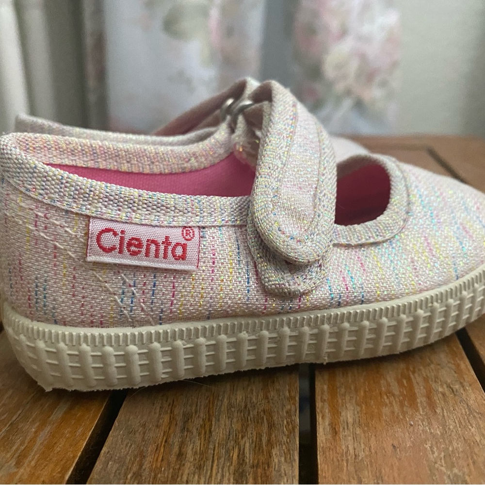 Cienta Rainbow Mary Jane Toddler Shoes